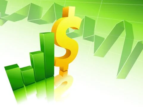 Bar graphs Stock Illustration