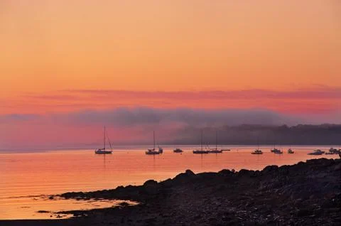 Bar Harbor Dawn Stock Photos