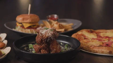 Bar Kitchen Food 2 Stock-Footage 346416089