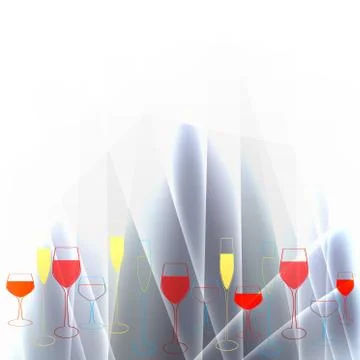 Bar Menu Ilustration Ilustración de archivo