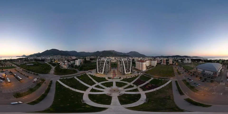 Bar, Montenegro, Panoramic views Soho city Foto stock