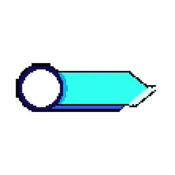 Bar news lower third pixel art vector illustration Illustration