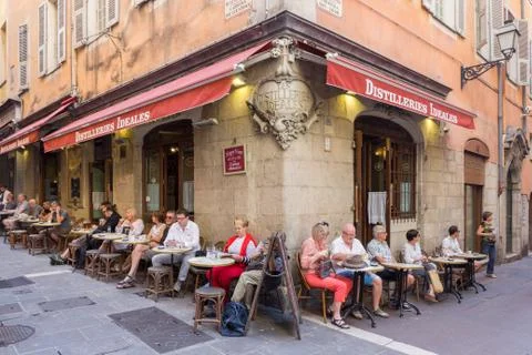 Bar in Nice Stock-Fotos