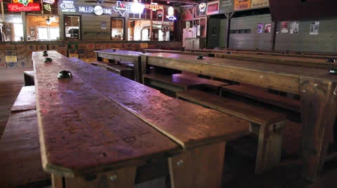 Bar Picnic Tables Video stock 25873241