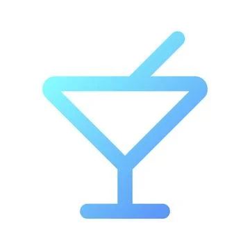 Bar pixel perfect gradient linear ui icon Illustrazione stock