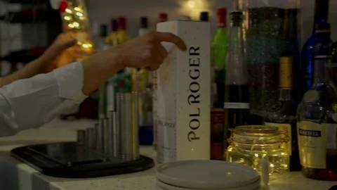 Bar preperation Stock Footage 167269786