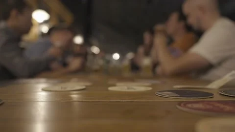 Bar Pub Ambient people talking Stock Footage 220786519