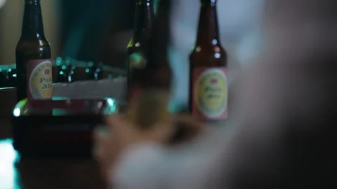 Bar scene 1960s Video stock 147258635