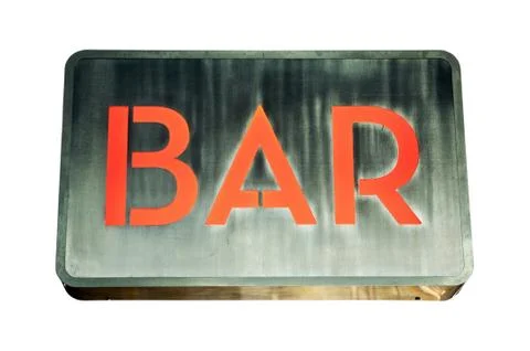Bar sign Stock Photos