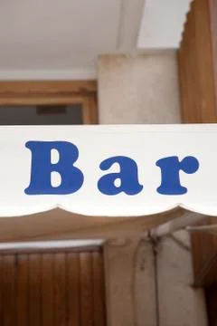Bar Sign Stock Photos