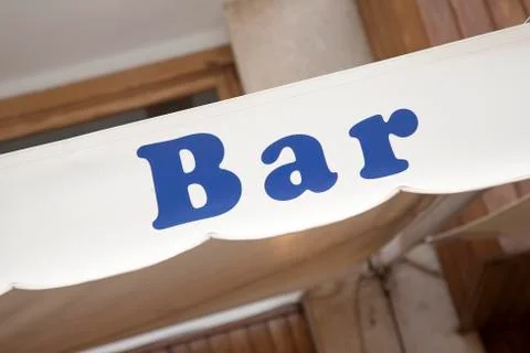 Bar Sign Stock Photos