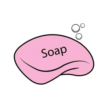 Bar soap icon Stock Illustration