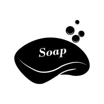 Bar soap icon Stock Illustration