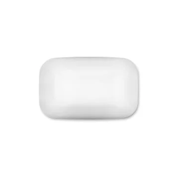 Bar of soap isolated on white background. Vector illustration. Stock Illustration