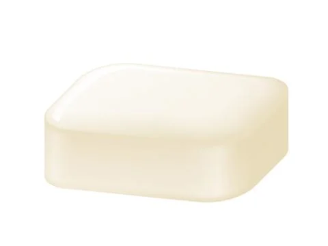 Bar of soap isolated on white. Easy recolored vector 스톡 일러스트