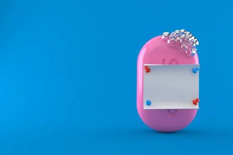 Bar of soap with note Stock Illustration