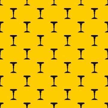 Bar stool pattern vector Stock Illustration