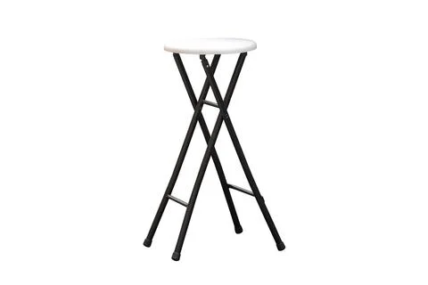 Bar table isolated on white background Stock Photos