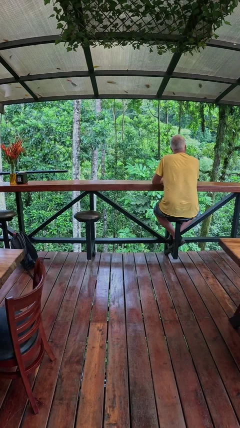 Bar with a view Stock Footage 294823496