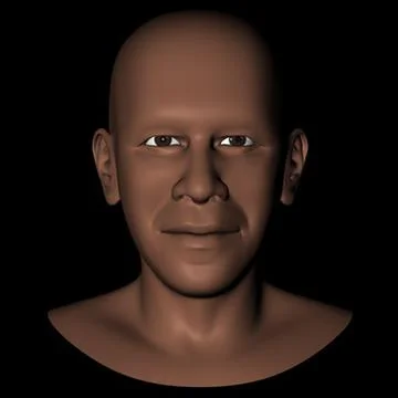 Barack Obama Head 3D Model