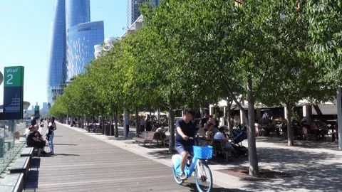 Barangaroo area in Sydney Australia Stock Footage 269286549