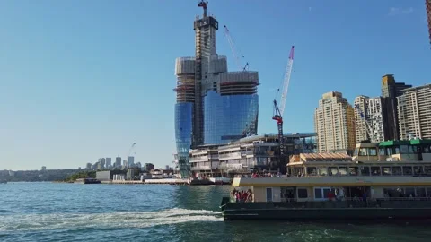 Barangaroo - Construction 2 Stock Footage 253265801