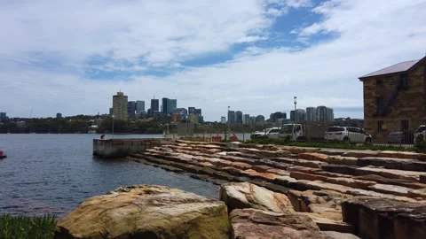 Barangaroo - Marrinawi Cove Stock Footage 244030336
