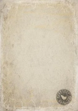 Barbados Bathsheba Blank Government Document 스톡 일러스트