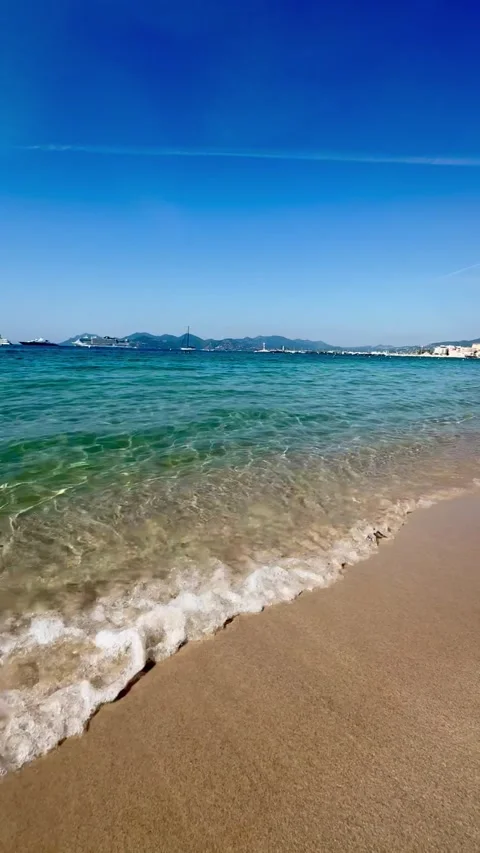 Barbados beach waves Stock Footage 291425279