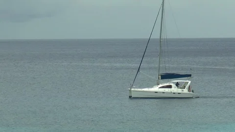Barbados Catamaran Stock Footage 108508736