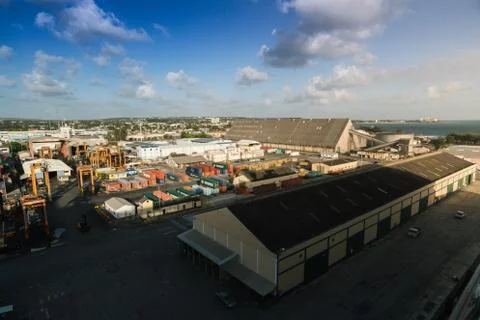 Barbados Dock Stock Photos