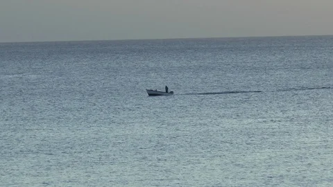 Barbados Evening Sea View Stock Footage 107797679