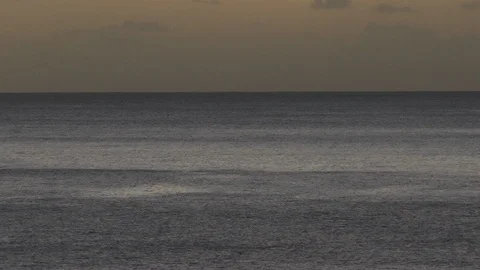 Barbados Evening Sea View Stock Footage 107947724