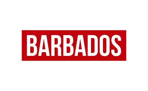 Barbados Rubber Stamp Seal Vector Stock Illustration