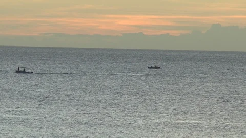 Barbados Sea After Sunset Stock Footage 106508366