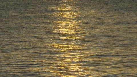 Barbados Sea Sunset reflections Stock Footage 106997702