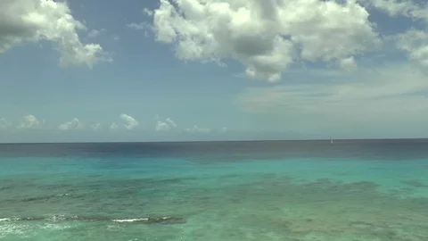 Barbados Sea View Time Lapse Stock Footage 108631500