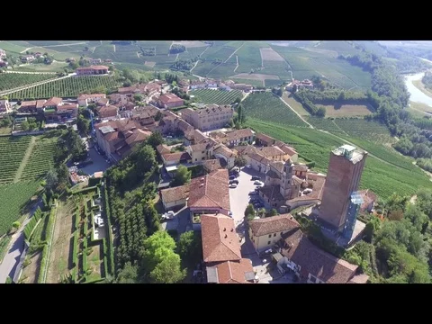 Barbaresco around view Stock Footage 73968356