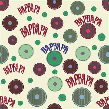 Barbarian pattern Stock Illustration