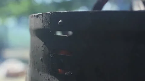 Barbecue apparatus _1 Stock Footage 11520845