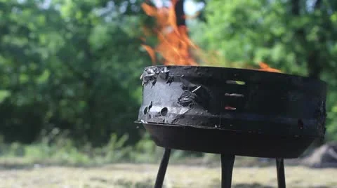 Barbecue apparatus Stock Footage 11520717