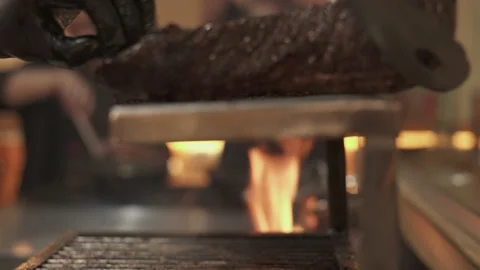 Barbecue BBQ Grill Stock Footage 154714505