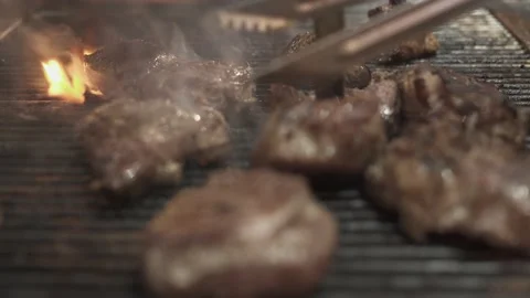 Barbecue BBQ Grill Stock Footage 154714574
