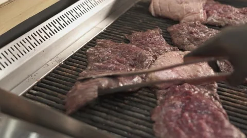 Barbecue BBQ Grill Stock Footage 154714864