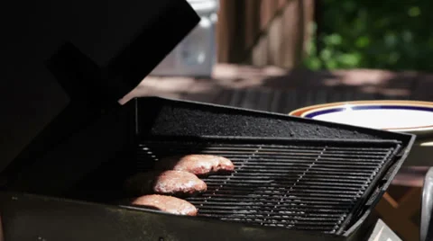 Barbecue BBQ grilling Video stock 34595942
