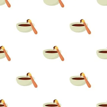 Barbecue brush pattern seamless vector Stockillustratie
