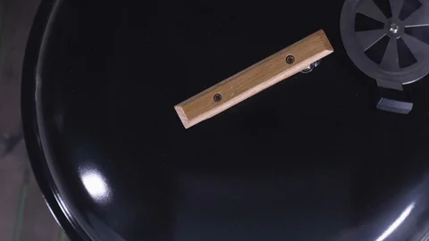 Barbecue in close-up, slow motion Video stock 128179646