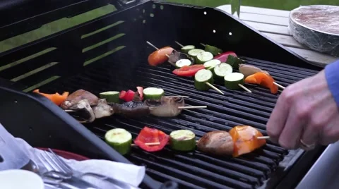 Barbecue cooking Video stock 54808115