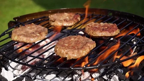 Barbecue Cooking Stock Footage 74497756