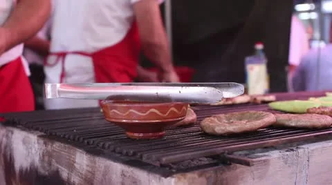 Barbecue fest (bbq board) Stock Footage 11887200